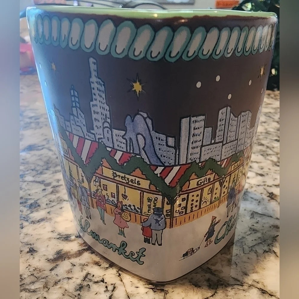 Christkindlmarket Chicago Small Heart Shaped Mug - Picture 11 of 11